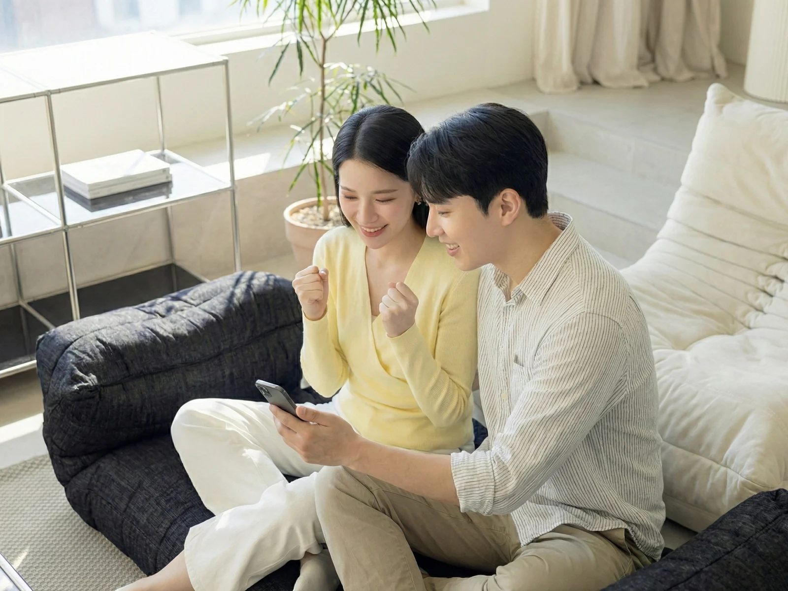 다음머니 신용카드한도대출 목록 받아 들기 안내 카드 사진